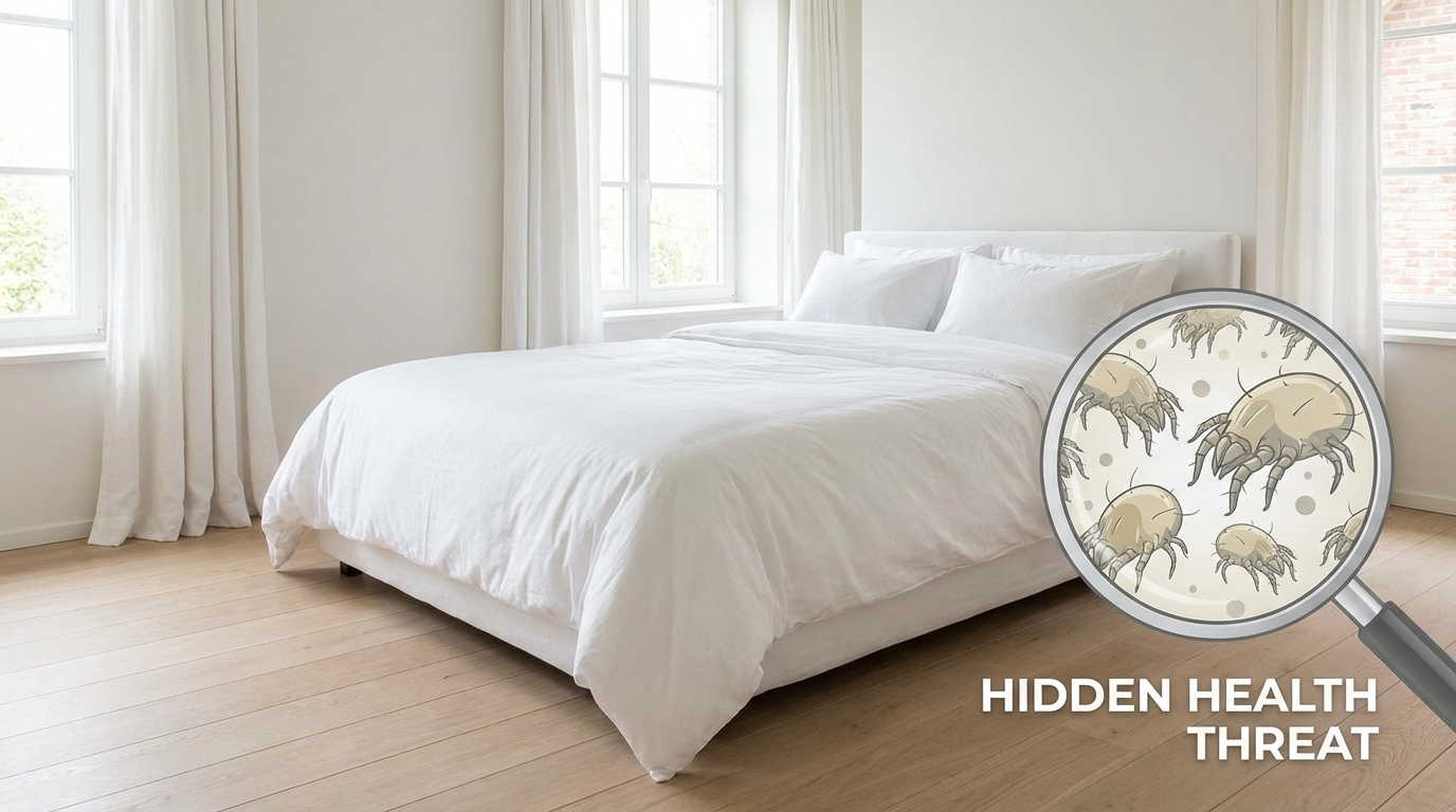 Allergie aux acariens : le nettoyage de matelas comme solution